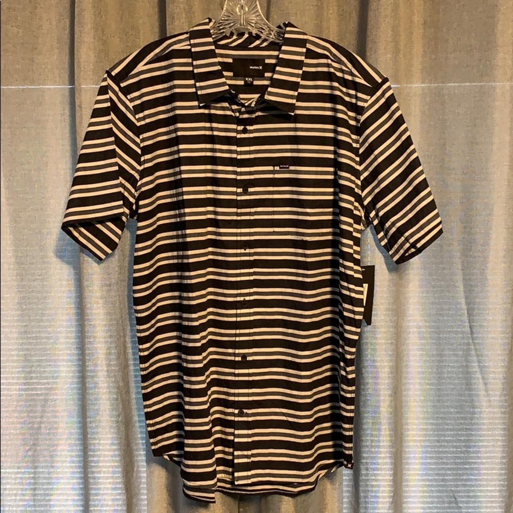 Men’s Hurley XXL SS - Botton Down Casual Shirt